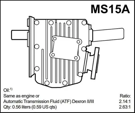 NEW Volvo Penta MS15A 2.14 Marine Gearbox