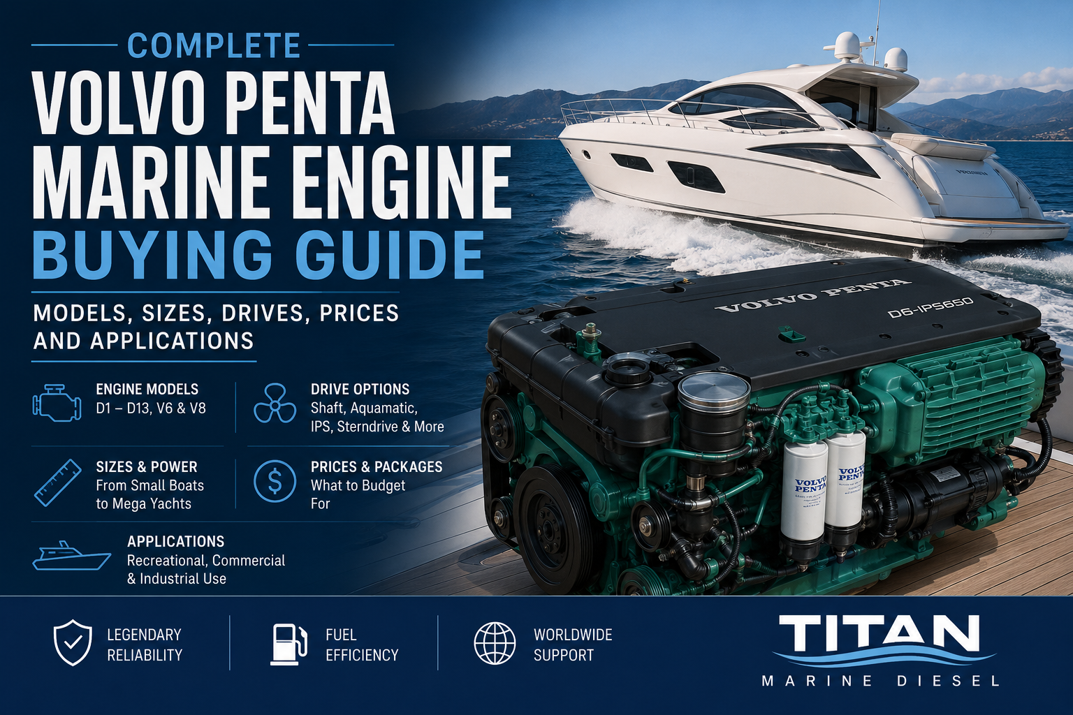 Complete Volvo Penta Marine Engine Buying Guide