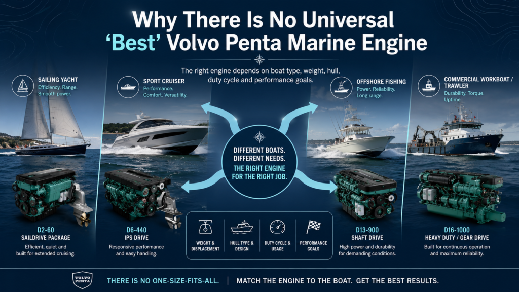 Why There Is No Universal - Best Volvo Penta Marine Engines