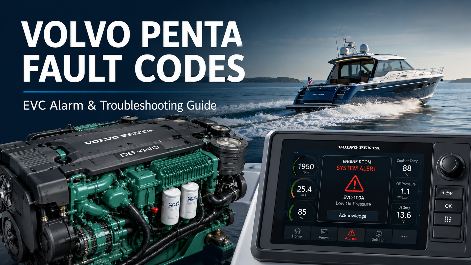 Volvo Penta fault codes
