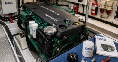 Volvo Penta maintenance schedule and marine engine service checklist