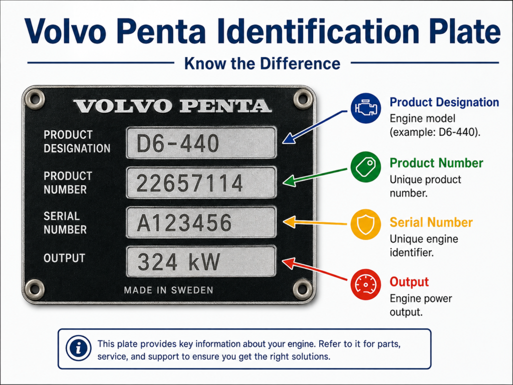 How to Find Your Volvo Penta Serial Number and Identify Your Engine Correctly How to Find Your Volvo Penta Serial Number and Identify Your Engine Correctly