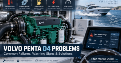 Volvo Penta D4 problems common failures warning signs and troubleshooting